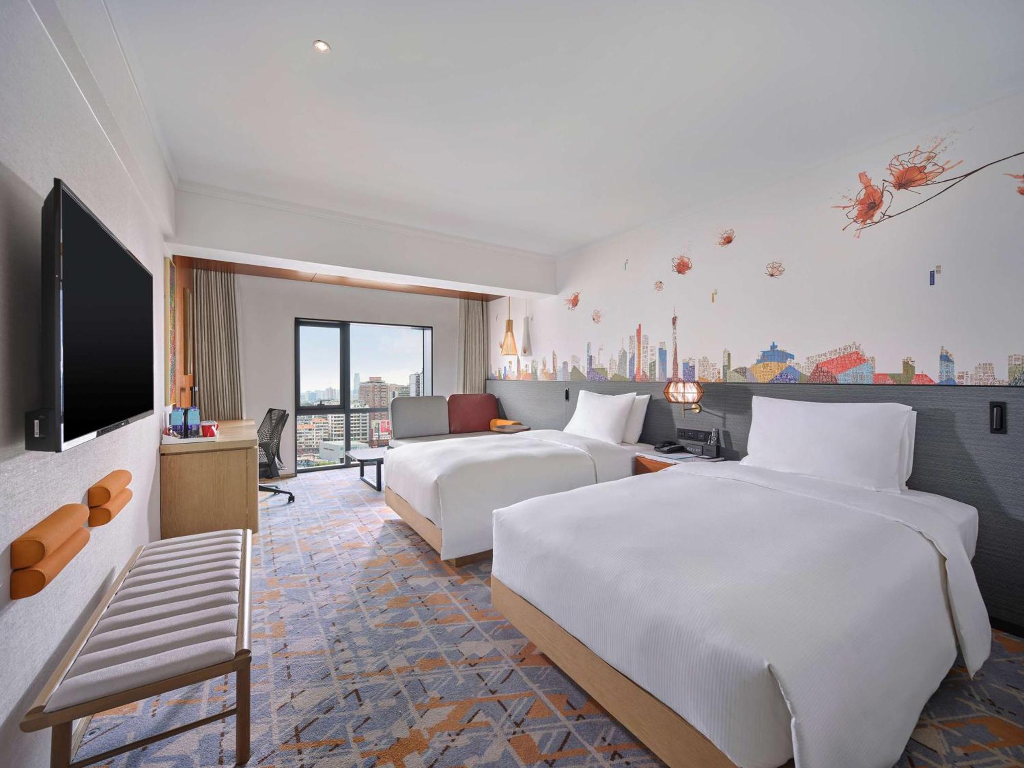 Hilton Garden Inn Guangzhou Tianhe Exteriör bild