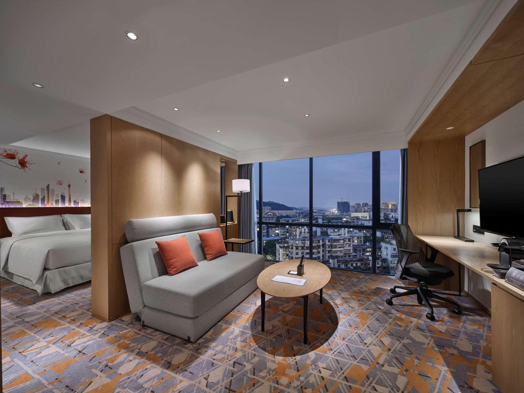 Hilton Garden Inn Guangzhou Tianhe Exteriör bild