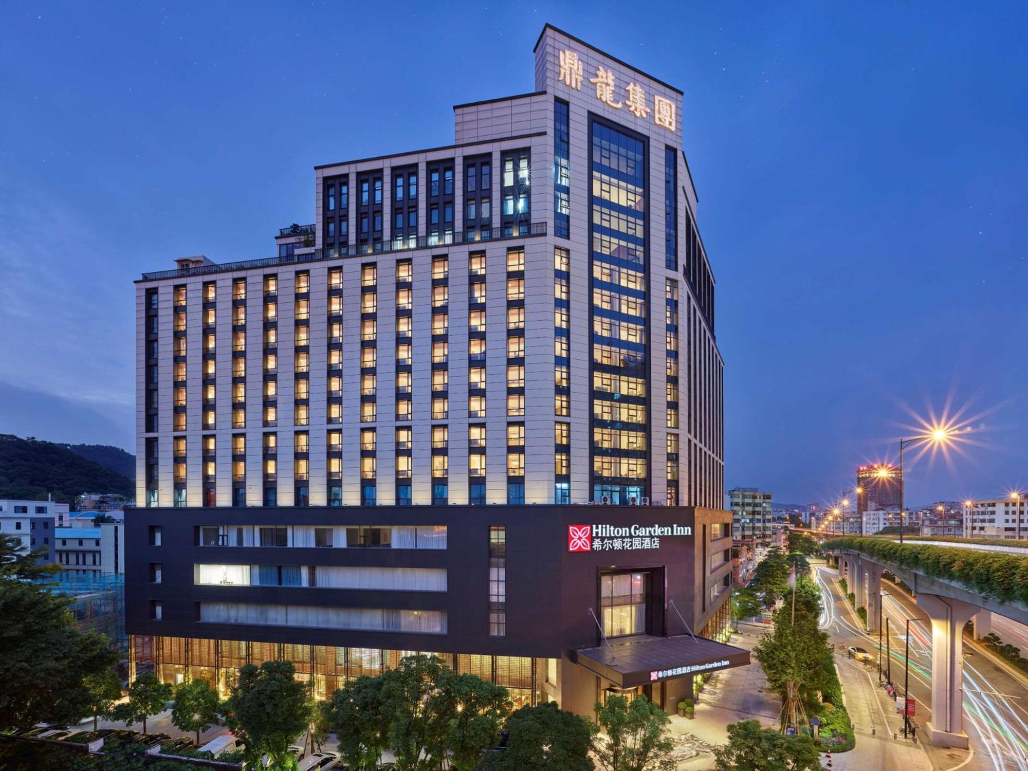 Hilton Garden Inn Guangzhou Tianhe Exteriör bild